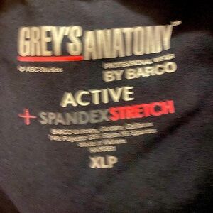 Greys Anatomy XL short Scrub Pants